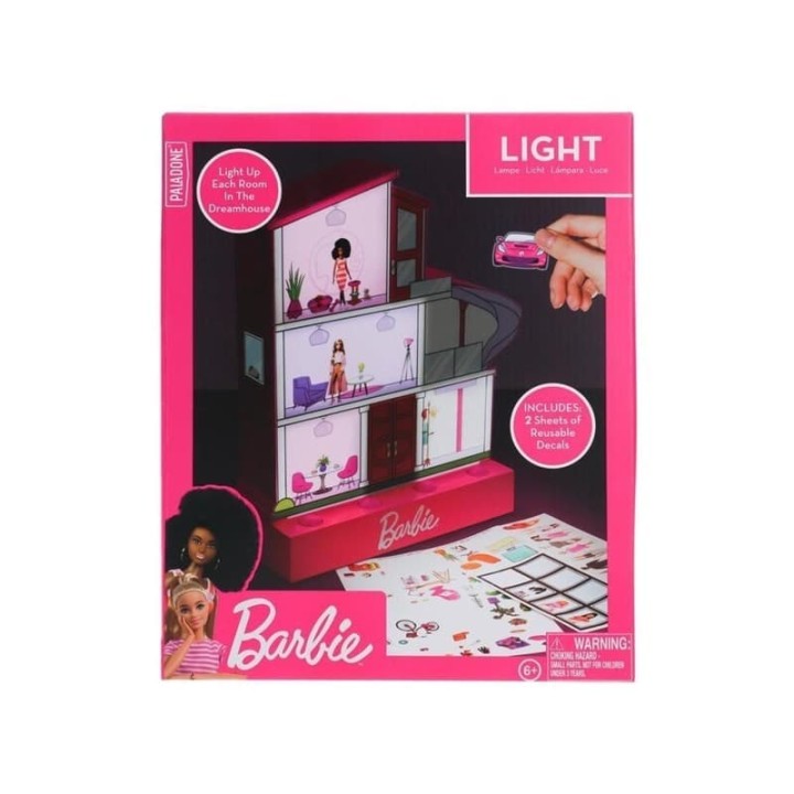 PALADONE BARBIE DREAMHOUSE LIGHT WITH STICKERS