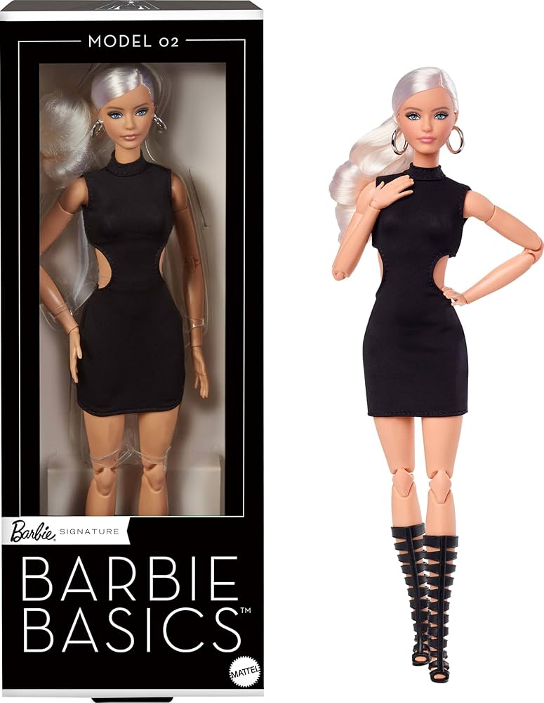 MATTEL BARBIE SIGNATURE LITTLE BLACK DRESS DOLL