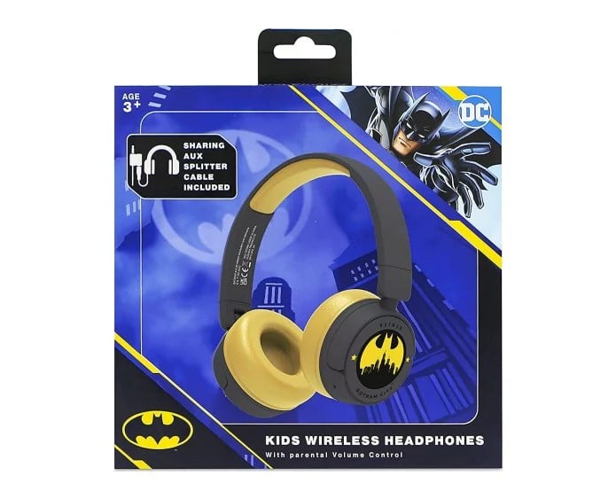 OTL BATMAN GOTHIC CITY KIDS WIRELESS HEADPHONES