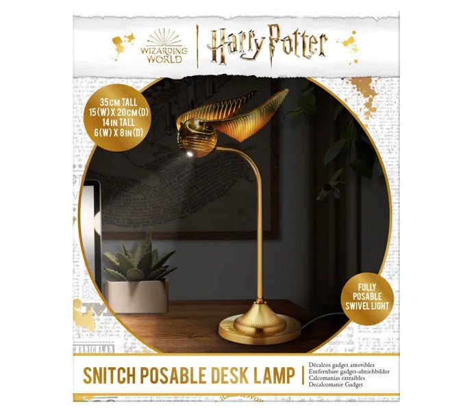 PALADONE HARRY POTTER GOLDEN SNITCH POSABLE LIGHT