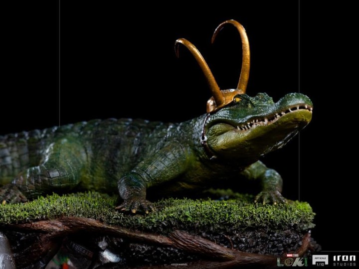 IRON STUDIOS LOKI ALLIGATOR  FIGURE