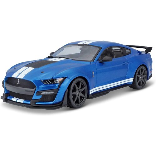 MAISTO 31388 1:18 2020 MUSTANG SHELBY GT500 BLUE