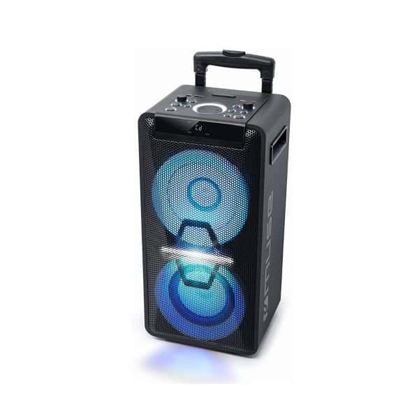 MUSE M-1920 DJ BLUETOOTH PARTY BOX SPEAKER WITH CD AND BATTERY