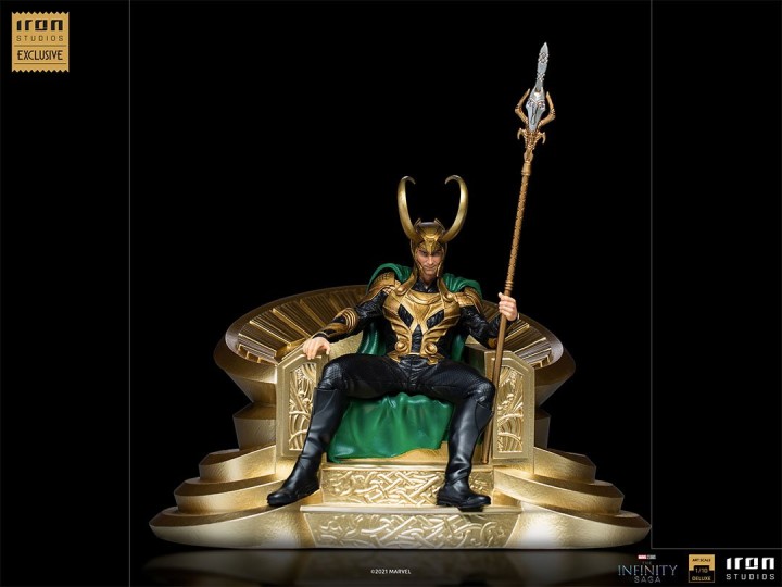IRON STUDIOS EXCLUSIVE INFINITY SAGA LOKI FIGURE