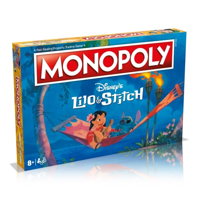 WINNING MOVES MONOPOLY LILO AND STITCH BOARD GAME