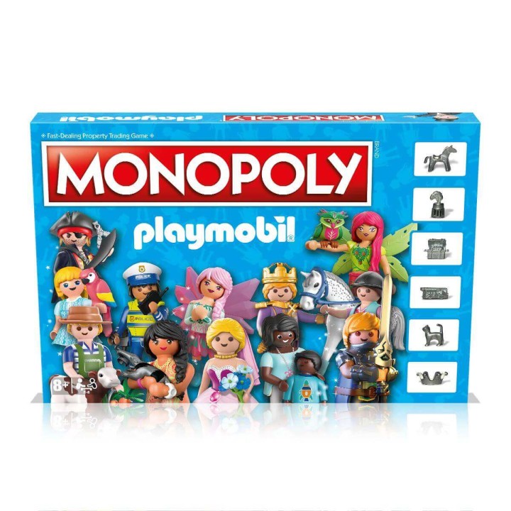 WINNING MOVES MONOPOLY PLAYMOBIL BOARD GAME