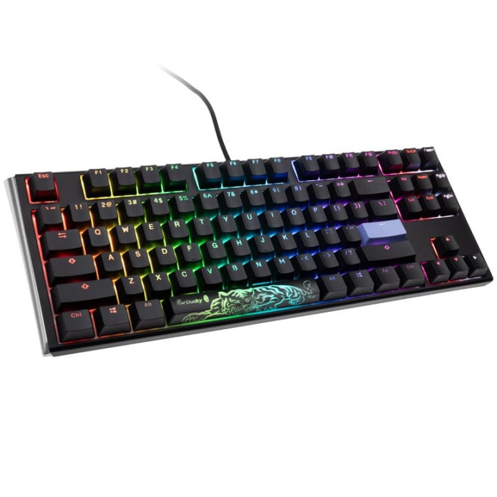 DUCKY ONE 3 CLASSIC US TKL CHERRY RED SWITCH RGB LED