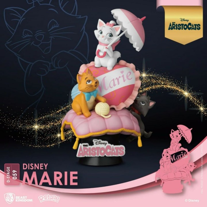 BK DISNEY MARIE FIGURE