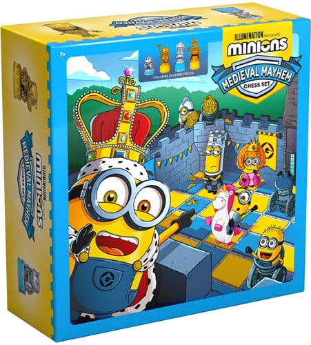 MINIONS MEDIEVAL MAYHEM CHESS SET NOBLE COLLECTION