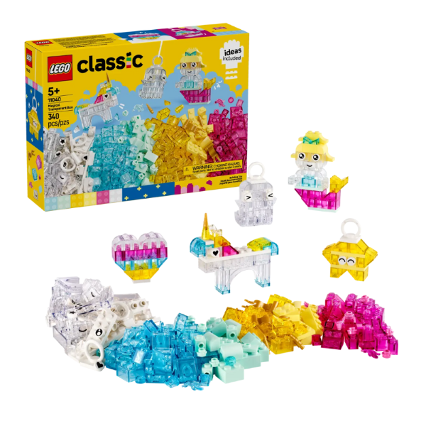 LEGO CLASSIC - MAGICAL TRANSPARENT BOX