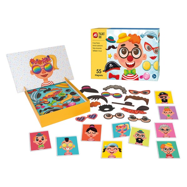 MAGNET BOX FUNNY FACES