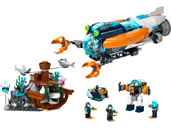 LEGO CITY - DEEP-SEA EXPLORER SUBMARINE