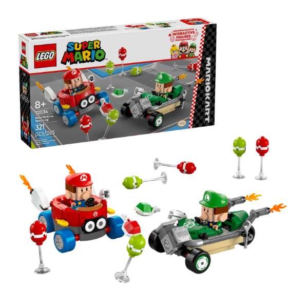 LEGO SUPER MARIO - MARIO KART™ – BABY MARIO VS. BABY LUIGI