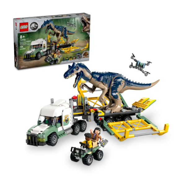 LEGO JURASSIC WORLD - DINOSAUR MISSIONS: ALLOSAURUS TRANSPORT
