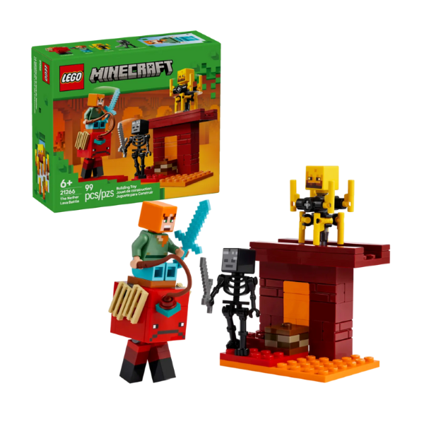 LEGO MINECRAFT - THE NETHER LAVA BATTLE