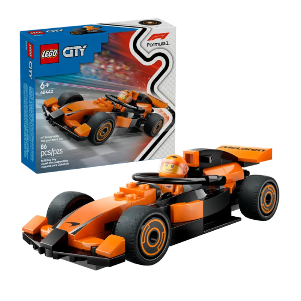 LEGO CITY - F1® DRIVER WITH MCLAREN RACE CAR