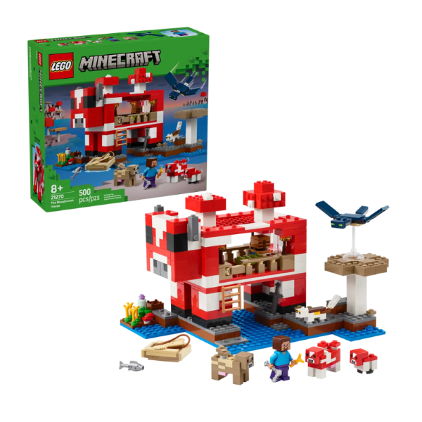 LEGO MINECRAFT - THE MOOSHROOM HOUSE