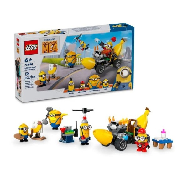 LEGO DESPICABLE ME 4 - MINIONS AND BANANA CAR