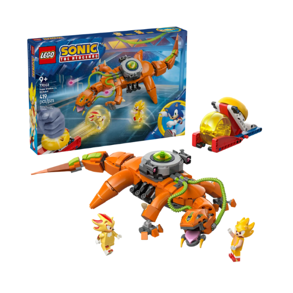LEGO SONIC - SUPER SHADOW VS. BIOLIZARD