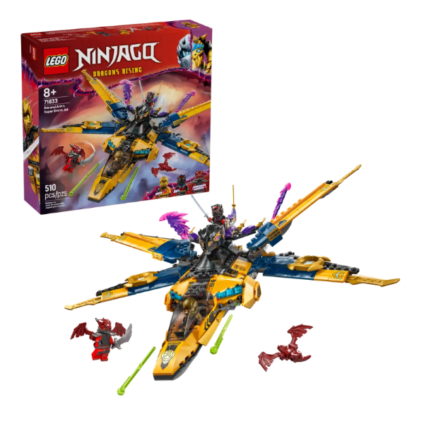 LEGO NINJAGO - RAS AND ARIN'S SUPER STORM JET