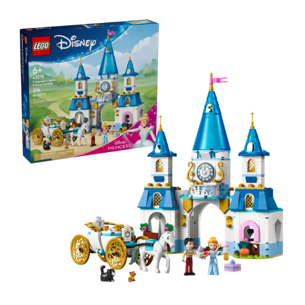 LEGO DISNEY - CINDERELLA'S CASTLE & HORSE CARRIAGE
