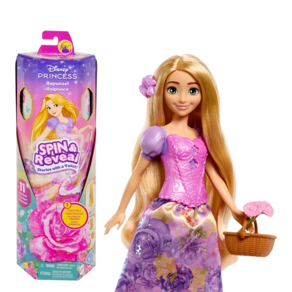 DISNEY PRINCESS - SPIN & REVEAL RAPOYNZEL