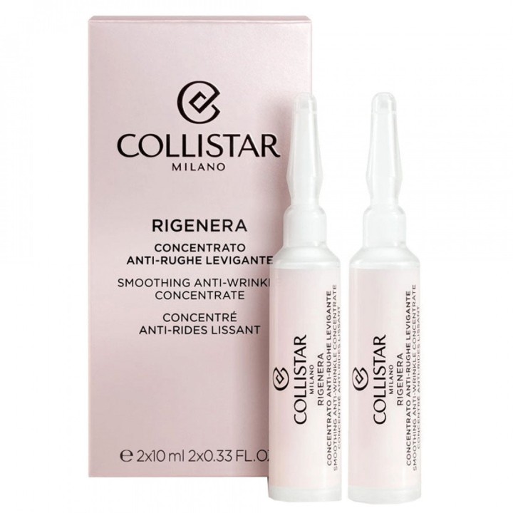 Collistar Rigenera Smoothing Anti Wrinkle Concentrate Serum 2X10ml