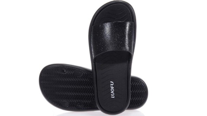 Parex 11829026 Women's Slippers, 39 Size - Black