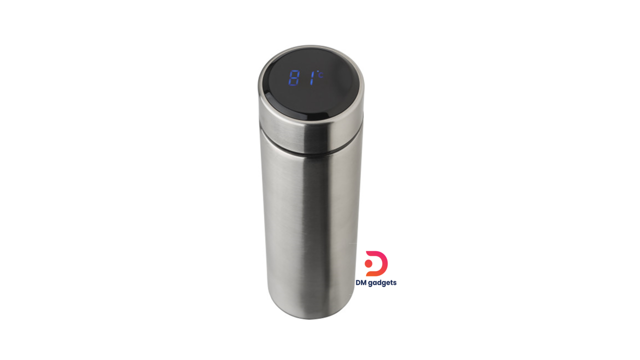NGTV-18®Thermos flask | Stainless steel | 450 ml | With tea filter with LED display | White