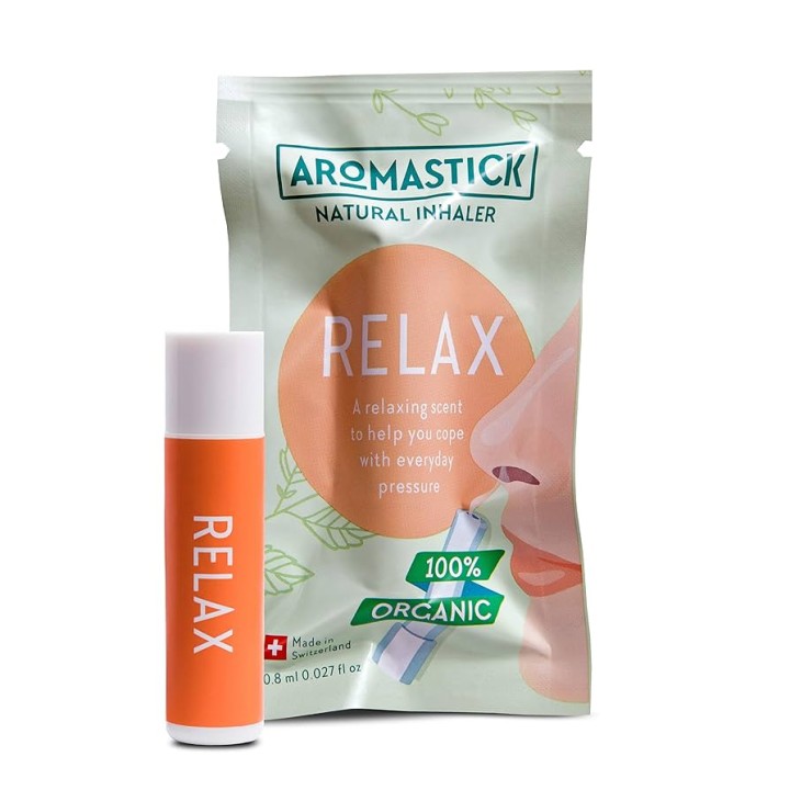 Aromastick Relax Essential Oil Inhaler for Daily De-Stress 0.8ml