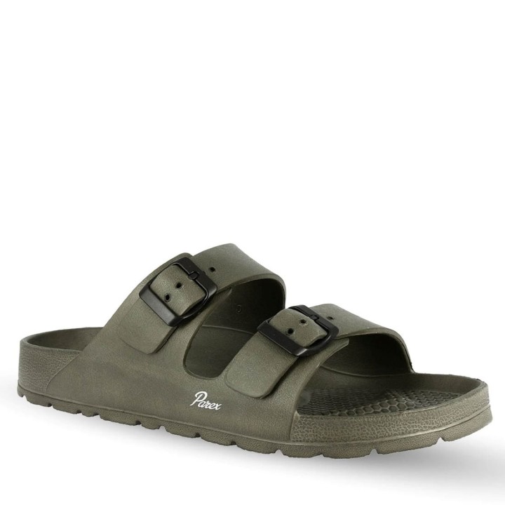Parex Men's Comfort Sandals S2025 Khaki Size 41