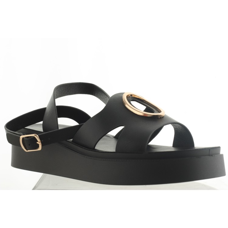 Parex Women's Sandals S2025 Black Size 39