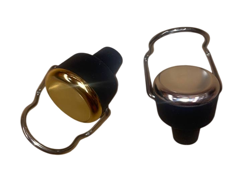 Pulltex Clip Stoppers For Sparkling Wine Set of 2, Spain