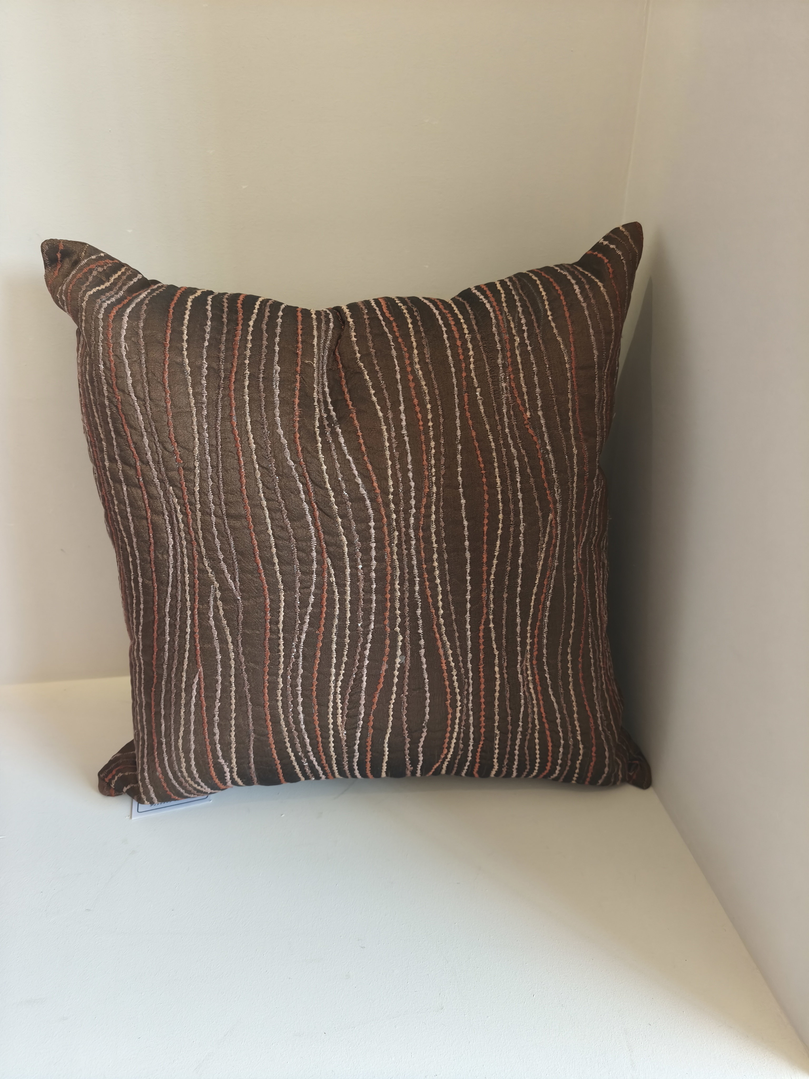 Cushion Cover  code Tcc3852A-45  45 X 45 Cm  50% Cotton 20% Polyester 15% Silk 10% Foam