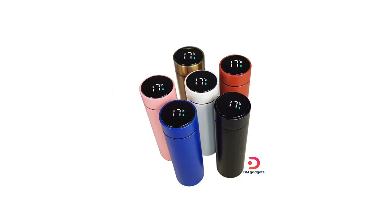 NGTV-18®Thermos flask | Stainless steel | 450 ml | With tea filter with LED display | White