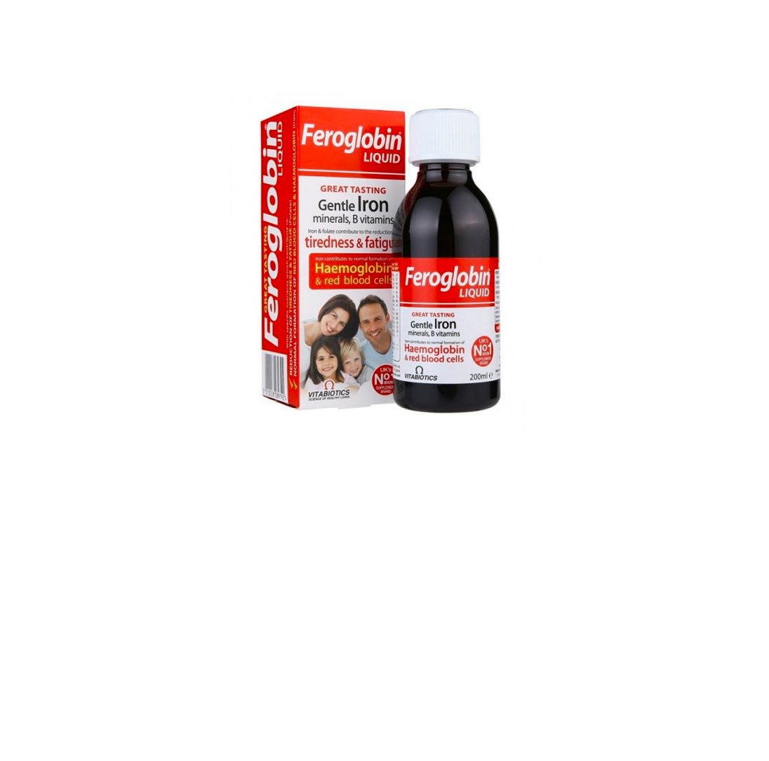 Vitabiotics Feroglobin Liquid 200ml