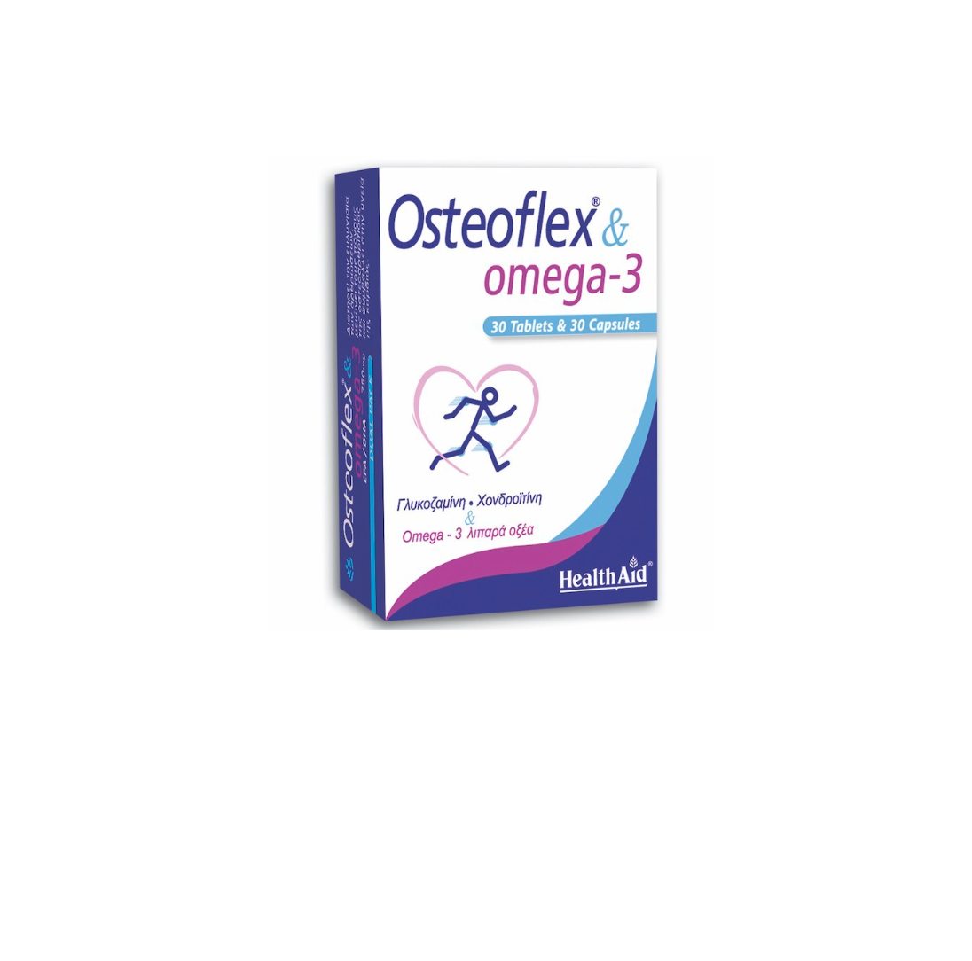 Health Aid Osteoflex Omega 3   30 tablets & 30 capsules