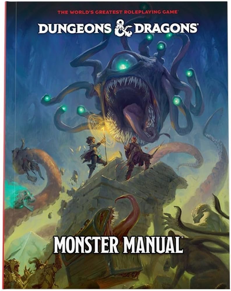 Dungeons & Dragons 2024 Monster Manual (D&D Core Rulebook)