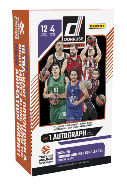Panini Donruss Turkish Airlines Euroleague Basketball 24-25