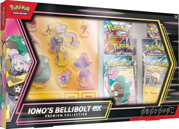 Pokemon TCG: Iono's Bellibolt EX Premium Collection Box