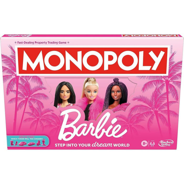 Monopoly Barbie Board Game from Hasbro Gaming