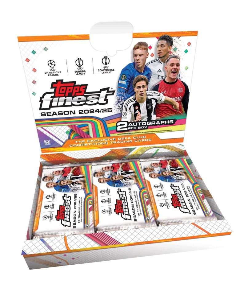 Topps Finest UEFA Club Competitions 2024-25