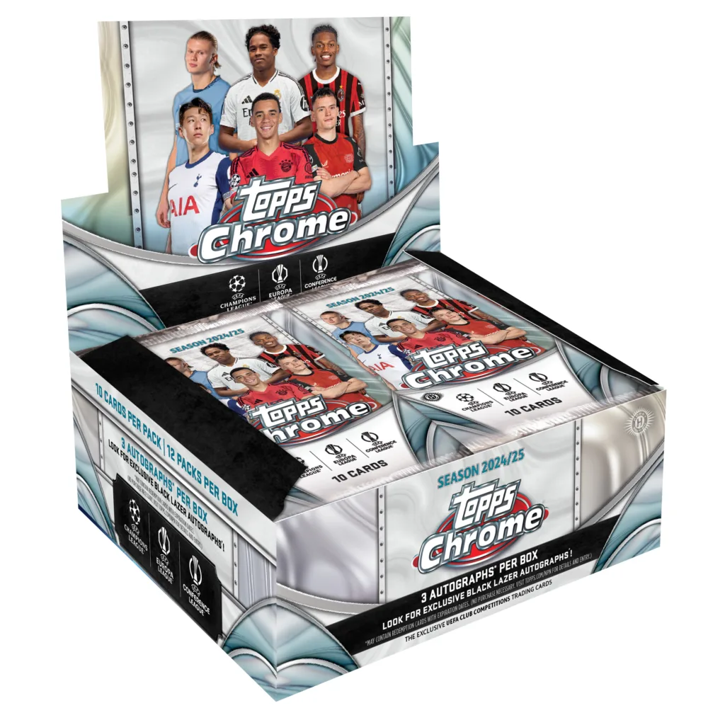 Topps Chrome UEFA Club Competitions 2024-25