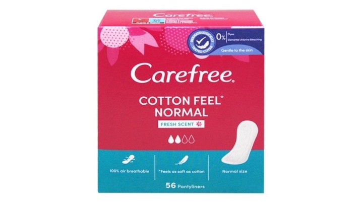 Carefree Cotton Fresh 56pcs