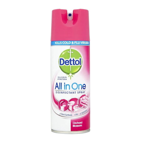 Dettol All In Disinfectant Spray With Orchid Flower Aroma 400ml