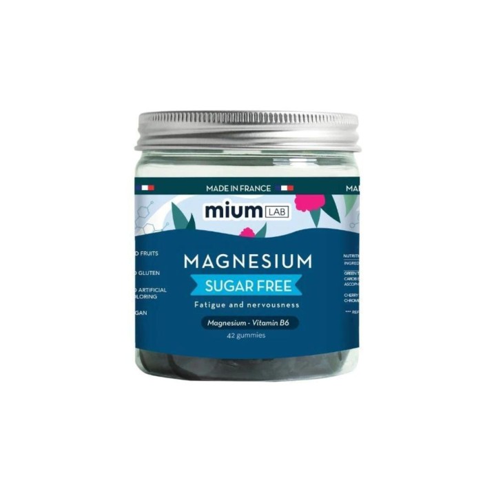 Mium Lab Magnesium Sugar Free 42 Gummies