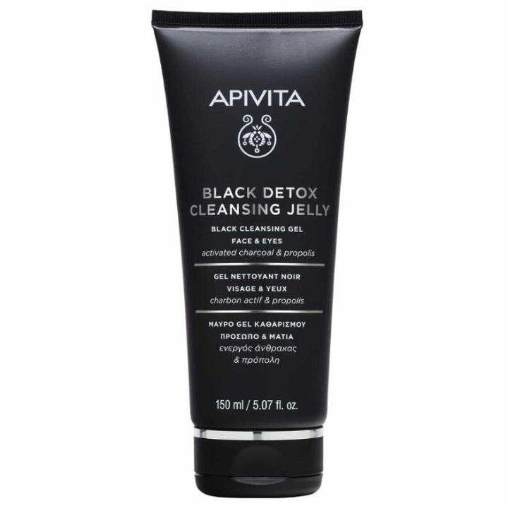 Apivita Black Detox Cleansing Jelly For Face & Eyes 150ml