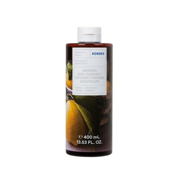 Korres Basil Lemon Shower Gel 400 Ml