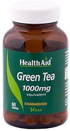 Health Aid Green Tea 1000Mg 60 Tablets