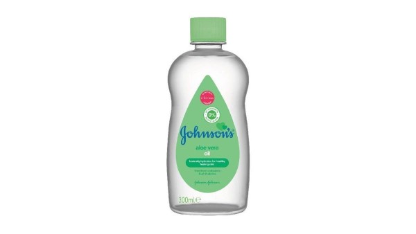 Johnsons Baby Oil 300ml Aloe Vera